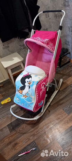 Санки-коляска