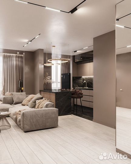 Ремонт квартир под ключ / Дизайн проект