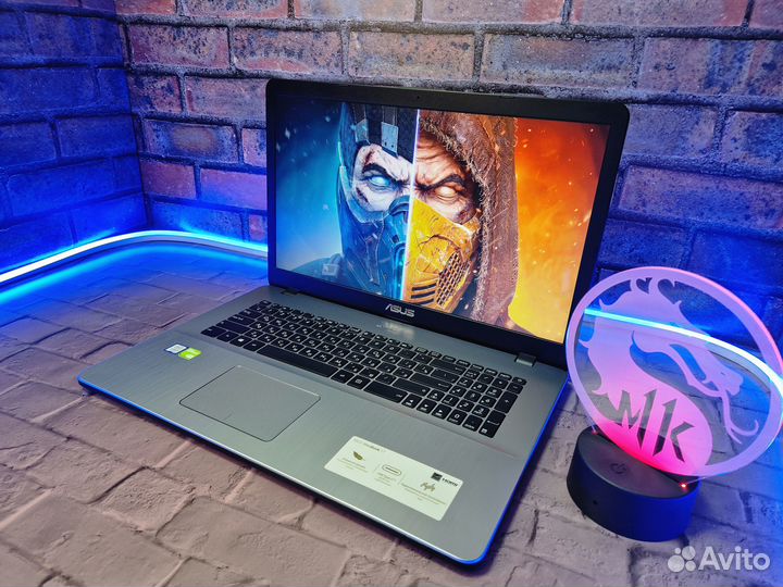 Ноутбук Asus Core i3 SSD + 1Tb Geforce MX130 17.3