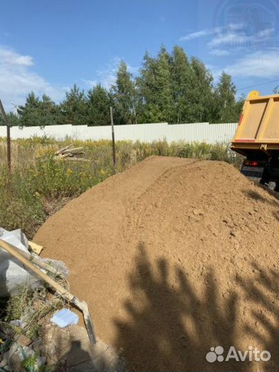 Щебень, песок