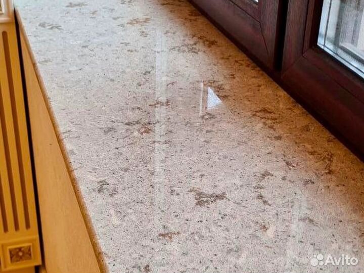 Подоконник из искусственного камня Metallic 150х60