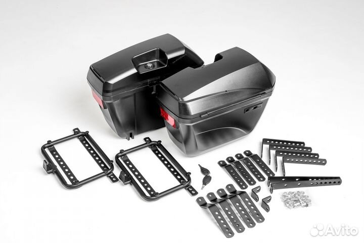 Боковые кофры для мотоцикла с креплением