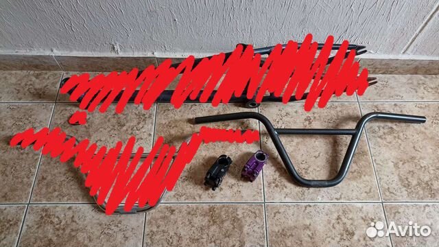 Запчасти на BMX (описание)