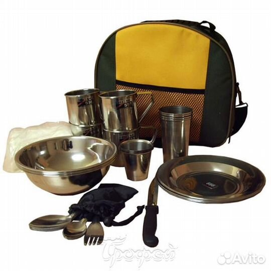 Набор посуды для пикника Кейс на 4 персоны (арт.К4