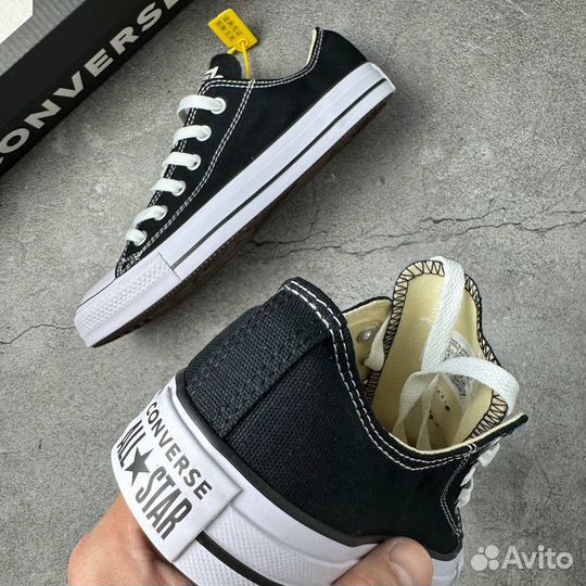 Converse Chuck Taylor All Star Low Black White