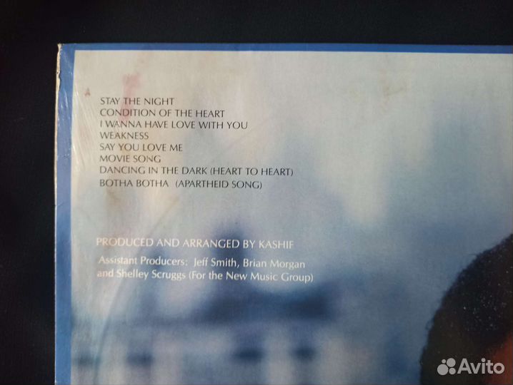 Пластинка винил Kashif soul rnb 1985