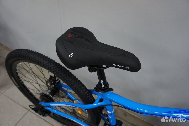 Велосипед Небесно-голубой на 26 колёсах Лёгкий