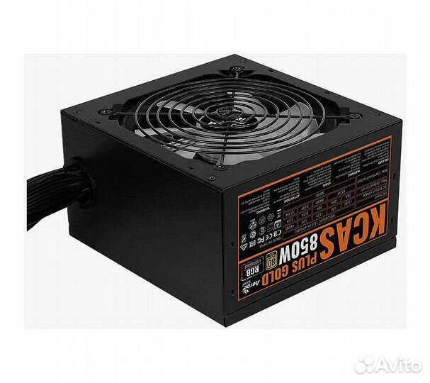 Блок питания Aerocool kcas plus Gold 850W argb