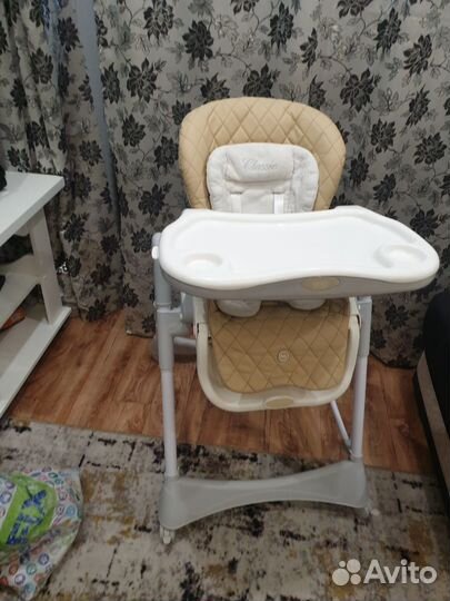 Стульчик для кормления happy baby william