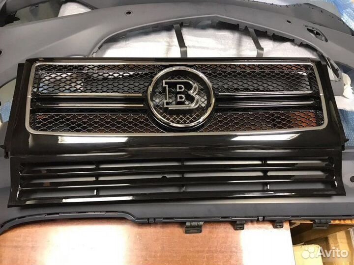 Решетка черная радиа (B) Mercedes-Benz G class