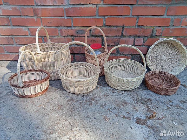 Корзина из натуральной ивы
