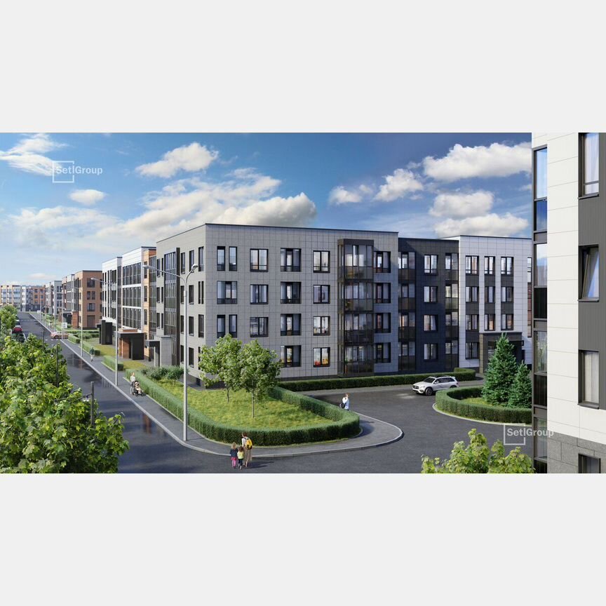 2-к. квартира, 49,9 м², 1/4 эт.