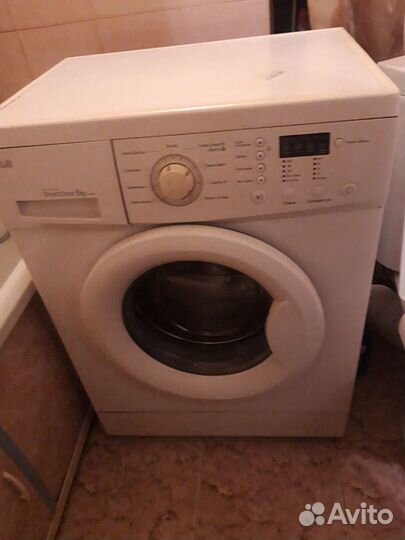 Стиральная машина бу lg 5 кг на запчасти