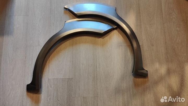 Новые пороги и арки для Nissan X-Trail T30