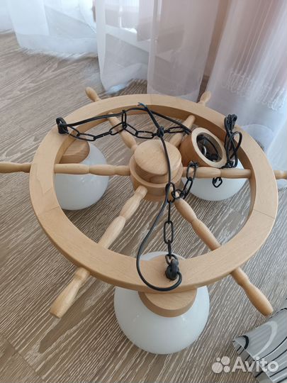 Люстра потолочная подвесная бу