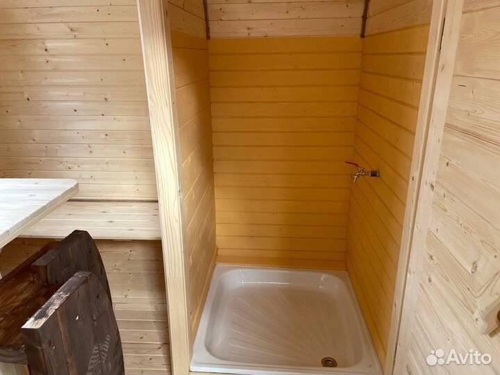 Баня бочка квадро с доставкой