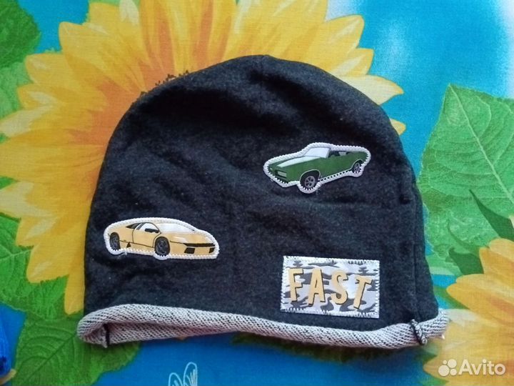 Шапка весна -осень, 4-6 лет