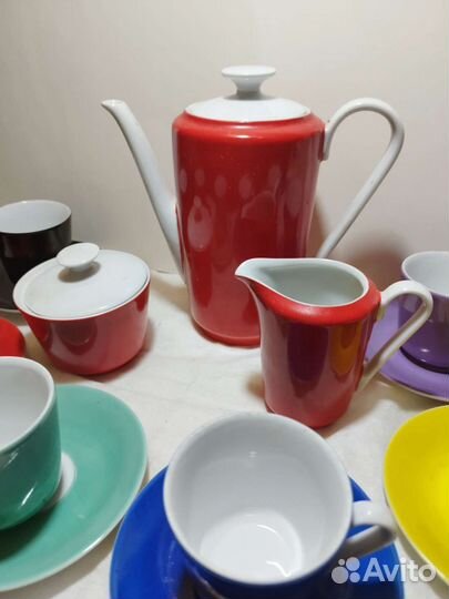 Винтажный сервиз Kahla гдр