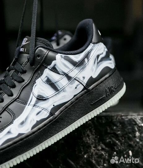 Кроссовки nike air force 1 skeleton premium