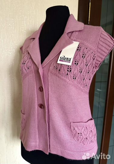 Жилет женский,шерстяной,новый
