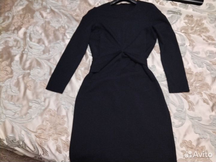 Massimo Dutti платье черное S