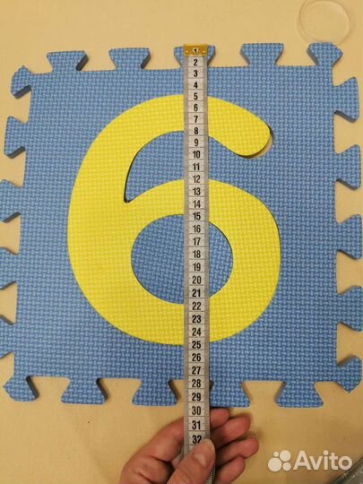 Развивающий коврик пазл