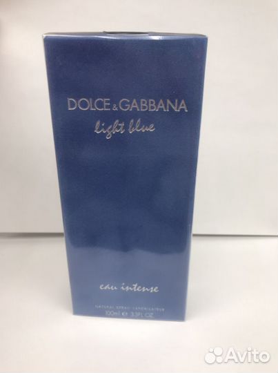 Dolce gabbana light blue forever intence 100 ml Ор