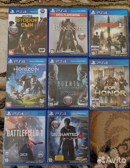 Игры ps4