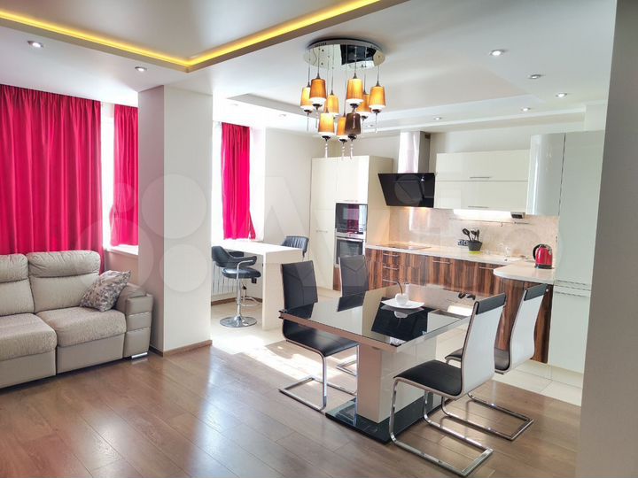 2-к. квартира, 84,6 м², 6/19 эт.