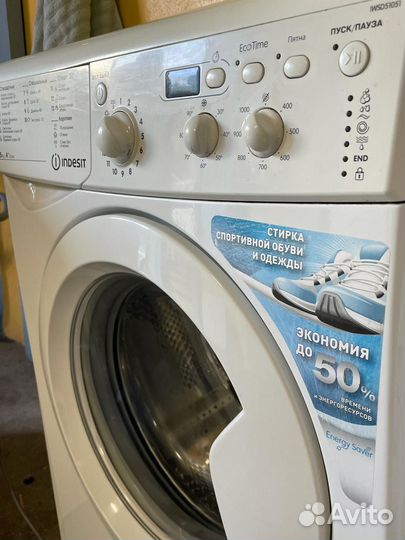Стиральная машина бу indesit 5 кг