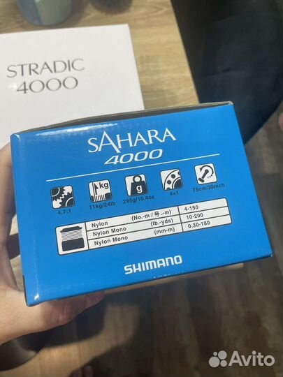 Катушка shimano sahara 4000
