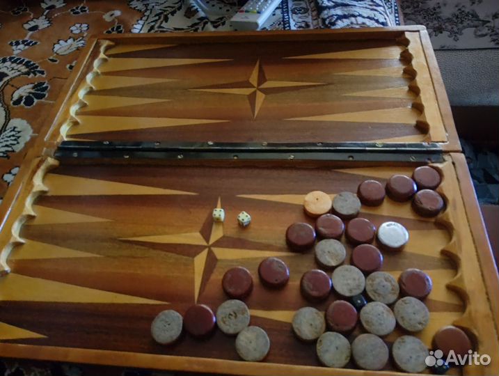 Нарды резные ручной работы