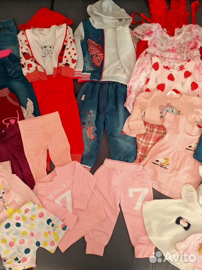 Вещи на девочку (68-92) пакетом и по отдельности