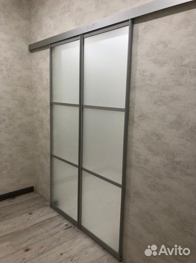 Раздвижная перегородка в спальню