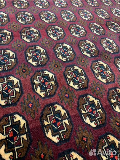 Иранский ворсовый ковер, балуччи 385х143 см