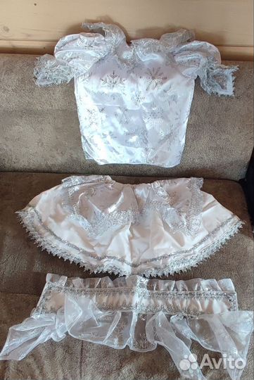 Костюм снежинки 5-7 лет