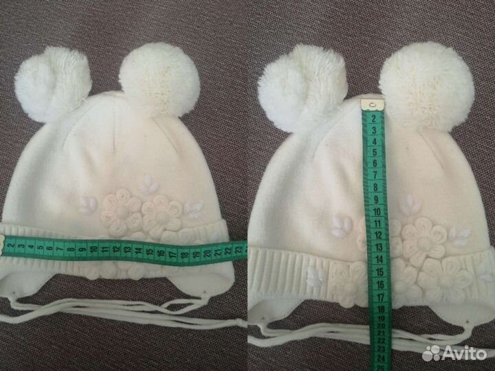 Шапки, шарфы демисезон 3-4-5 лет