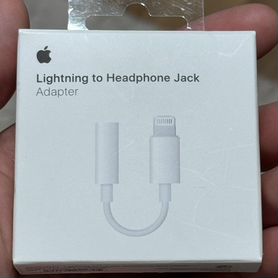 Оригинальный адаптер Apple Lightning - 3.5 jack