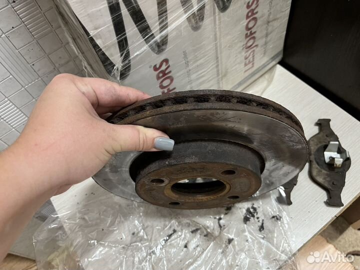 Тормозные диски ford fiesta Mk5