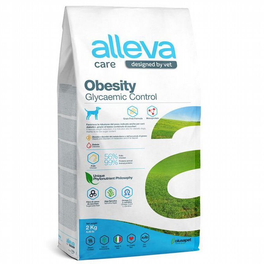 Корм Alleva care obesity для собак (2 кг)