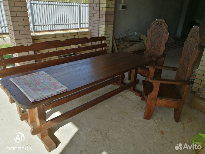 Комплекты мебели для саун и беседок