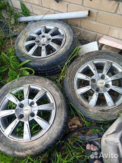 Диски литые r14 4x100 бу