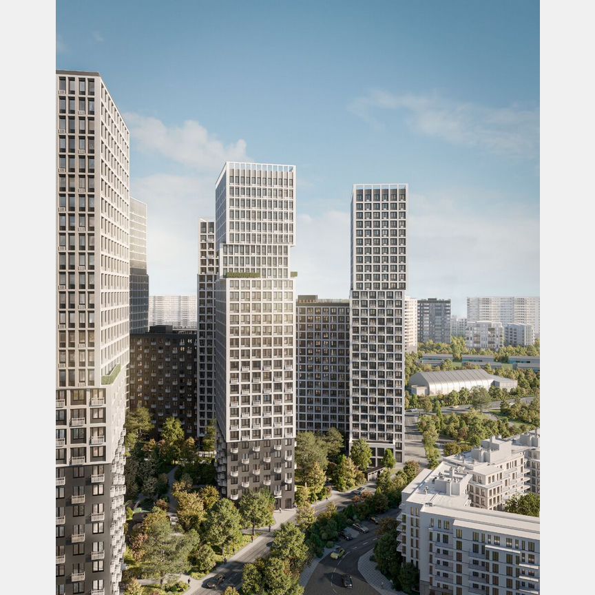 1-к. квартира, 45,7 м², 17/30 эт.