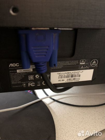Монитор aoc 1600х900