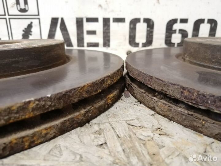 Диск тормозной передний для Chevrolet Aveo (T300)