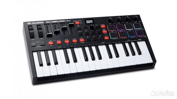 Midi-контроллер M-audio oxygen PRO mini