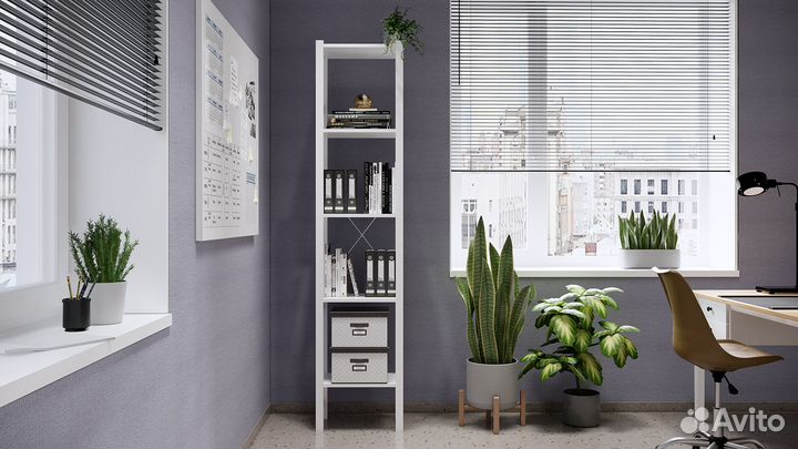 Стеллаж IKEA Удора 49х210х30