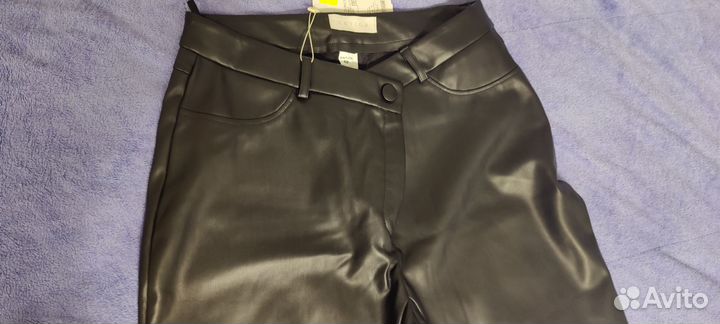 Брюки женские кожзам