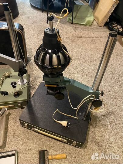 Фотоувеличитель Фотопринадлежности Ванночки