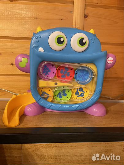 Голодный монстрик fisher Price